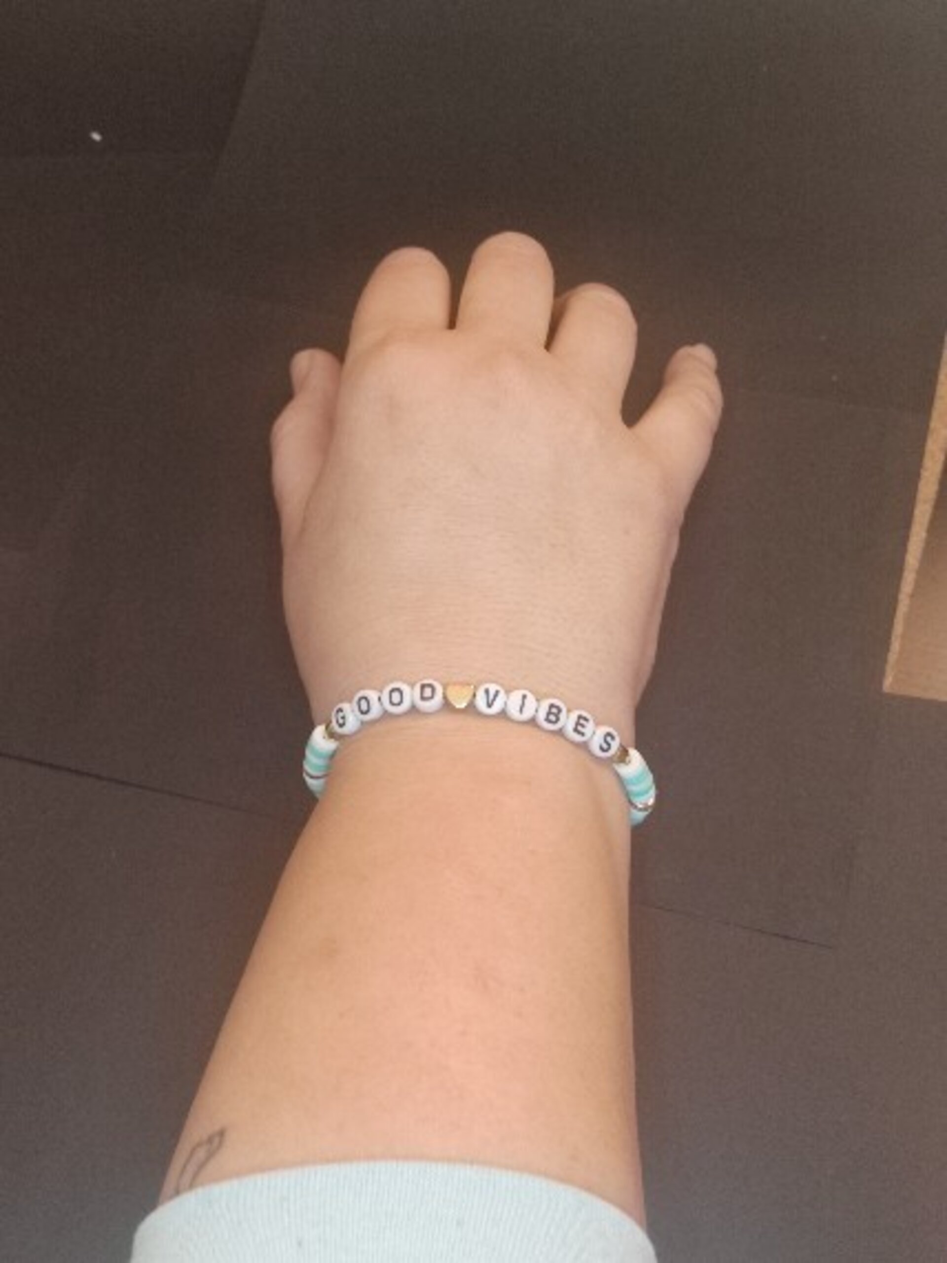 Pulsera con palabras inspiradoras - 2