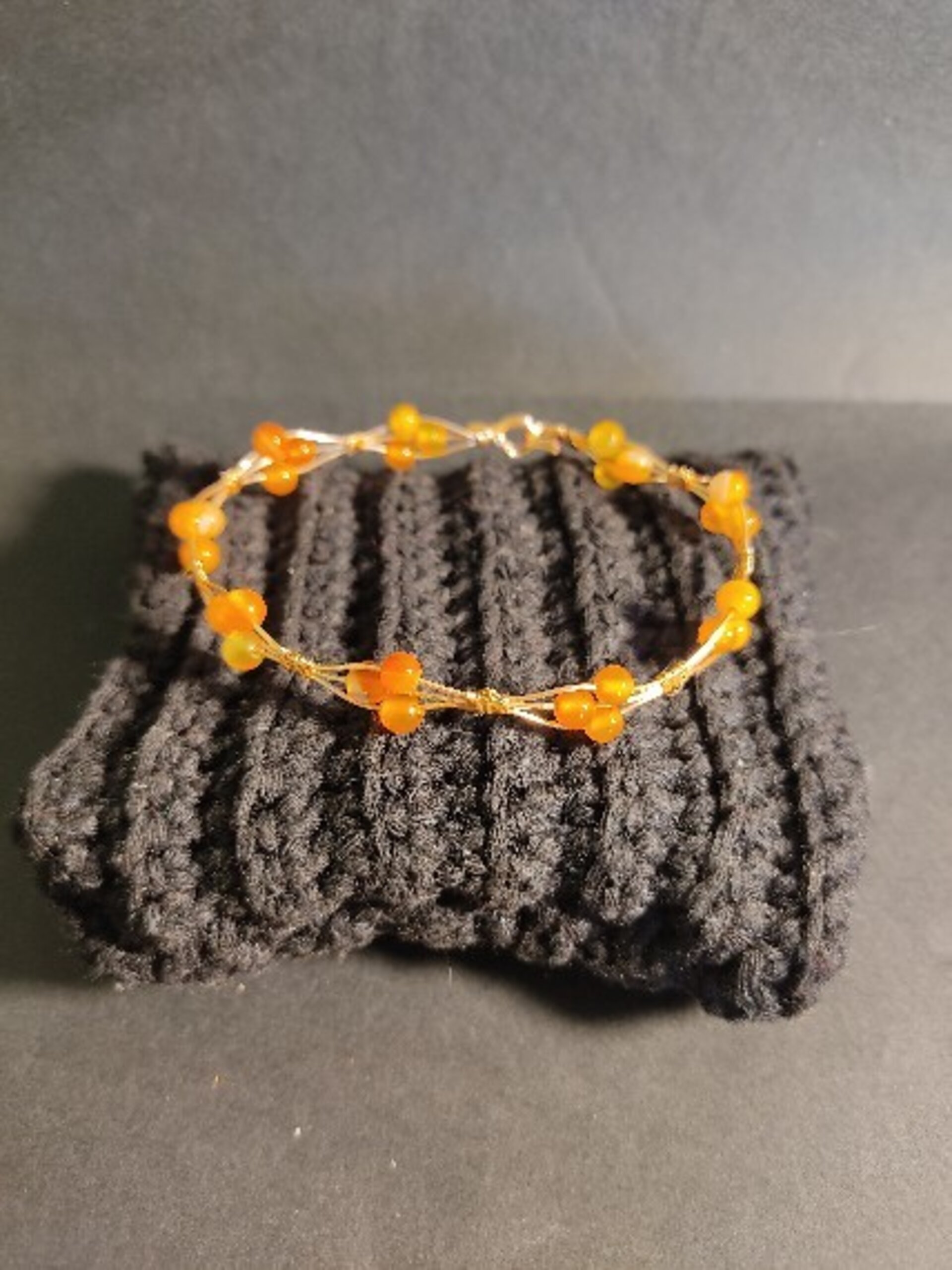Pulsera de citrino naranja - 2