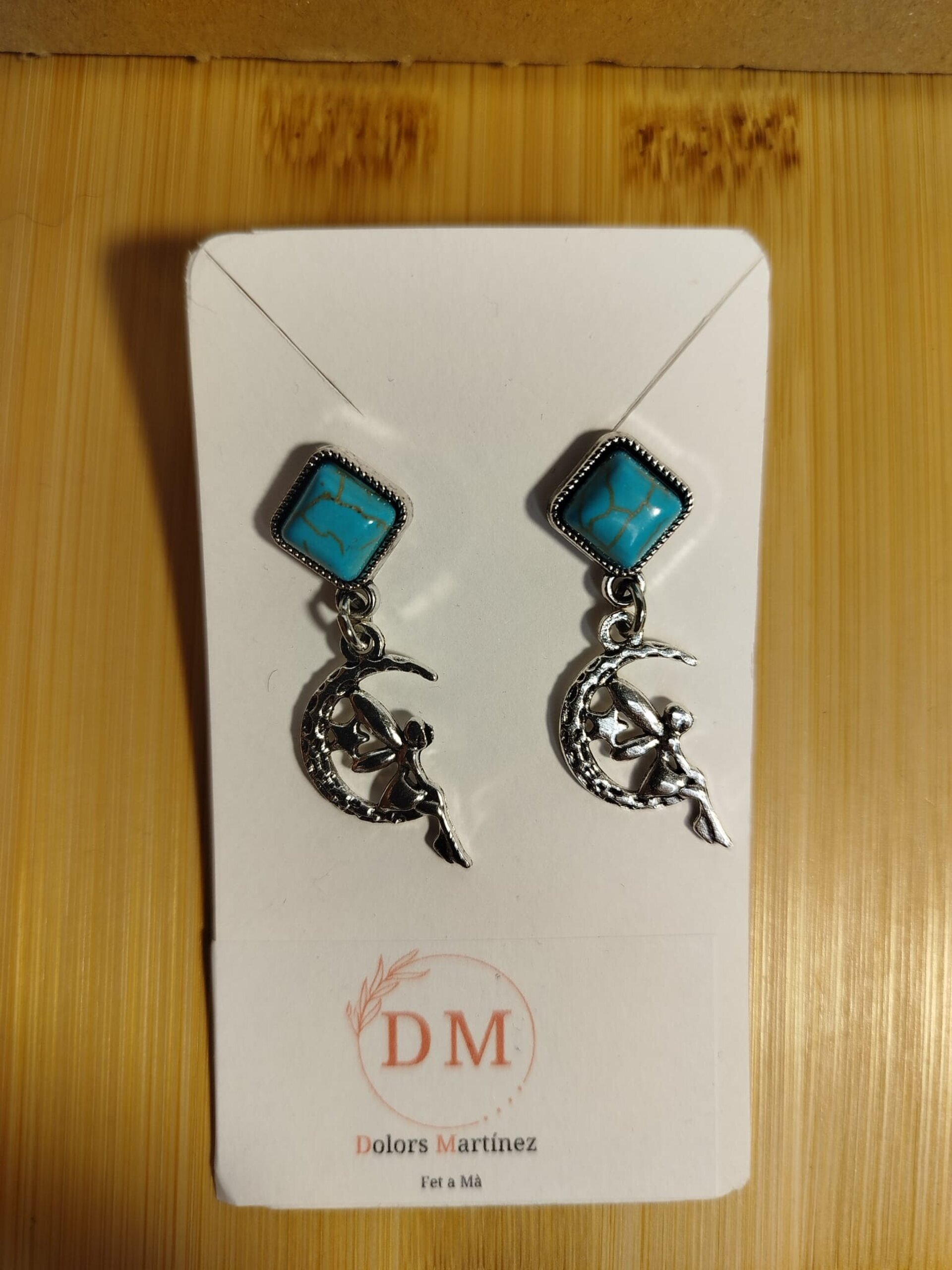 Pendientes Hada con piedra Turquesa - 4